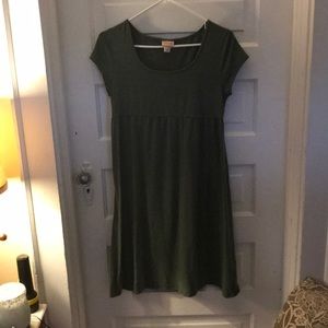Olive green dress **FREE GIFT